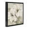 Stupell Industries Subtle Beige Magnolias Floating Frame, design by Lanie Loreth